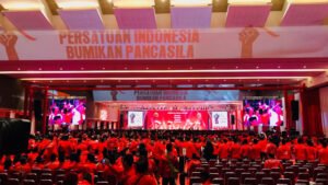 Rental of LED screen indoor for HUT PDIP - one of the political party in Indonesia