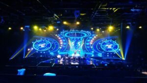 Rental of LED screen for Indonesian Idol