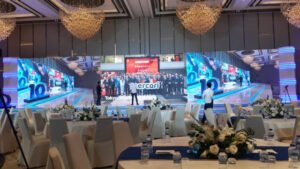 Rental of LED screen indoor for Westin Hotel