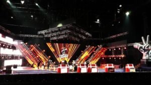 Rental of LED screen for The Voice
