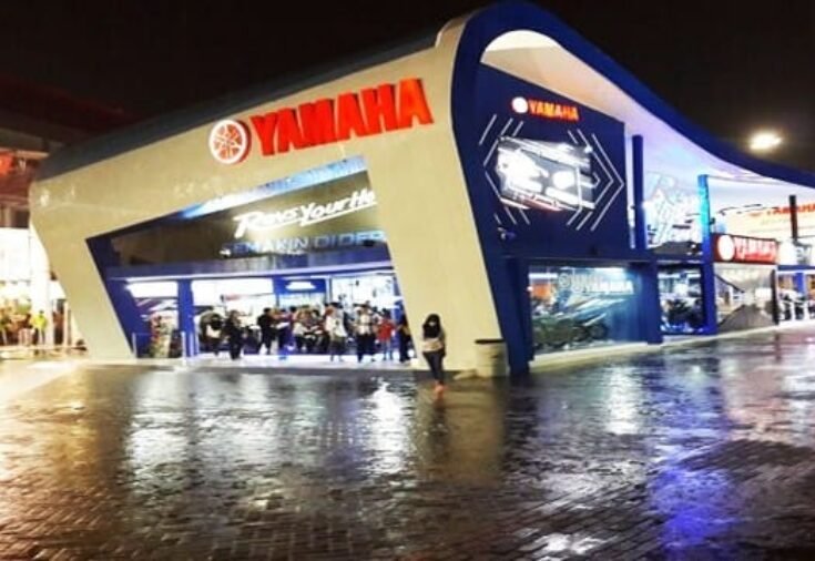 Rental of LED screen outdoor for Yamaha