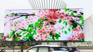 Fixed Installation of LED screen outdoor at PIK Icon